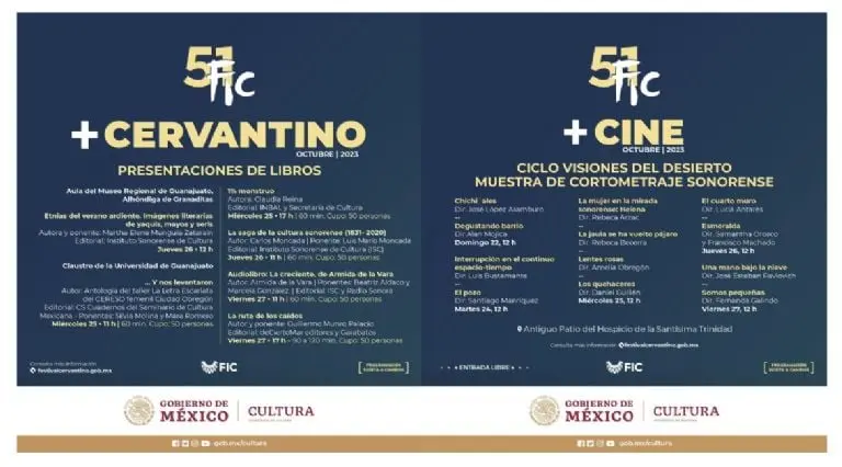 Festival Cervantino 2023: Estados Unidos refuerza vínculos culturales con México Créditos: X (Twitter)