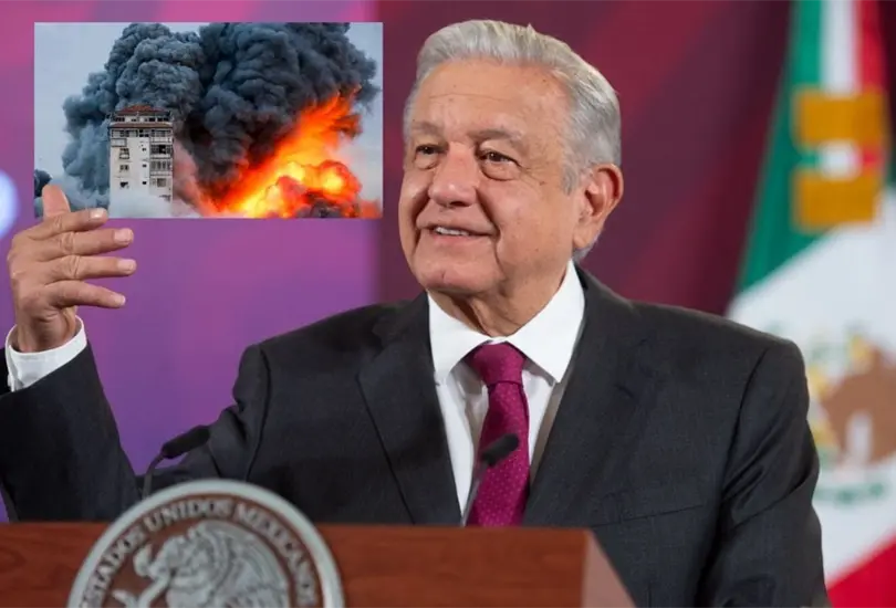 &iquest;A favor o en contra de Israel? AMLO emite postura de M&eacute;xico sobre ataques de Ham&aacute;s en Gaza 