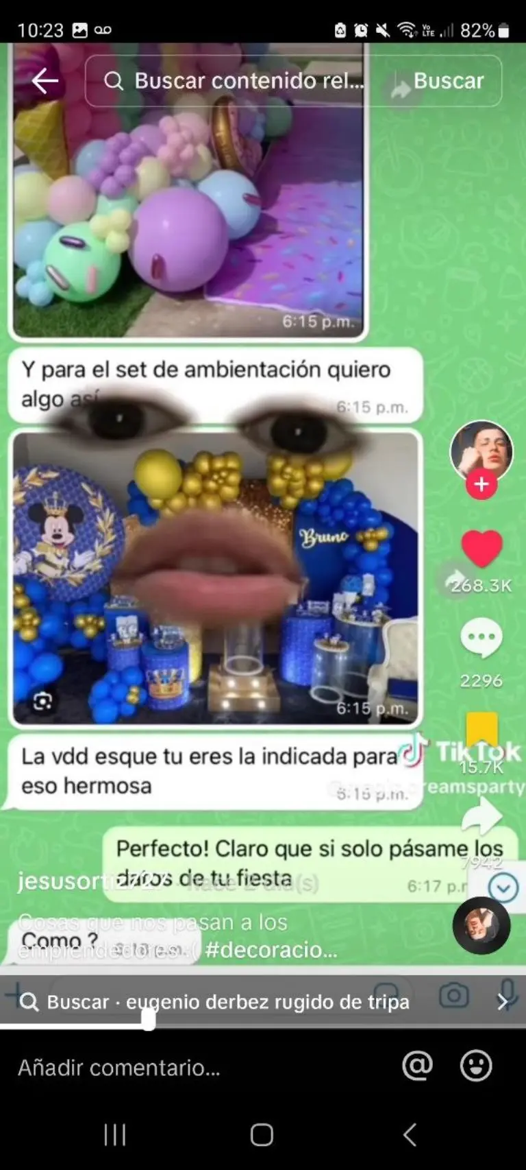 Emprendedora exhibe a amiga