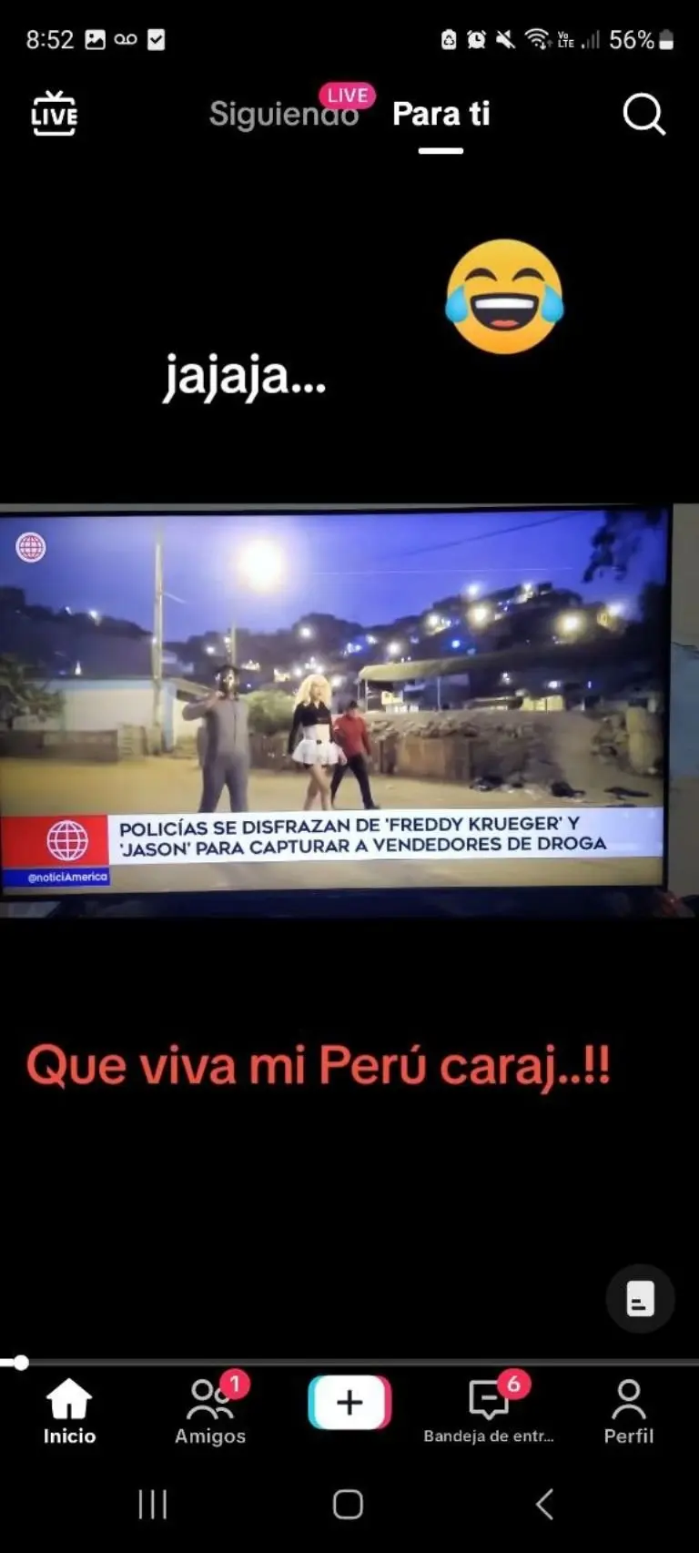 Policías se disfrazan de personajes de halloween para detener a vendedores de droga - Tomada de video