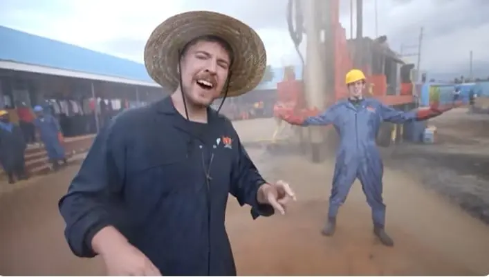 La construcci&oacute;n de 100 pozos de agua en &Aacute;frica por parte de MrBeast ha generado un fuerte enojo y cr&iacute;ticas en las redes sociales