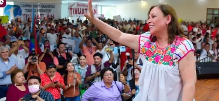 Rocío Nahle, coordinadora de la cuarta transformación en Veracruz Créditos: Especial
