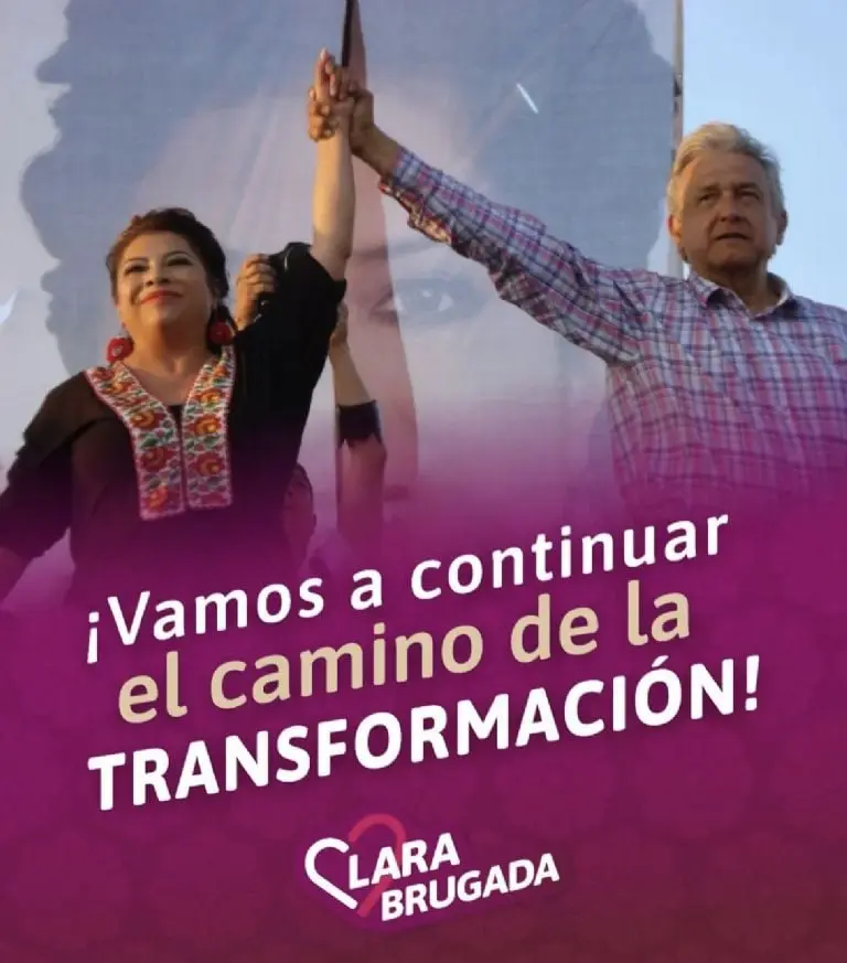 ELECCIONES 2024: Clara Brugada, de Iztapalapa a la búsqueda del carro completo para Morena en la CDMX Créditos: IG