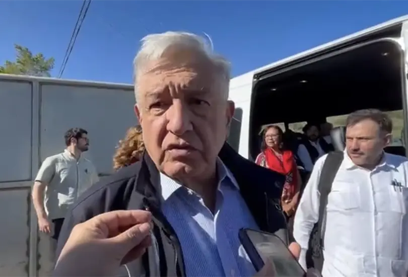El mandatario durante su visita a BC expres&oacute; su sentir sobre las encuestas de Morena