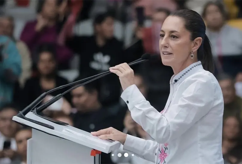 La exjefa de gobierno de la CDMX destaco el cumplimiento de Morena con la paridad de género. La exjefa de gobierno de la CDMX destaco el cumplimiento de Morena con la paridad de género.