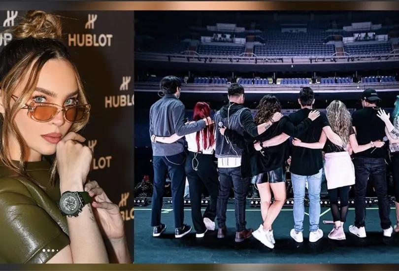 Belinda se reencontr&oacute; con sus compa&ntilde;eros de telenovela despu&eacute;s de 23 a&ntilde;os 