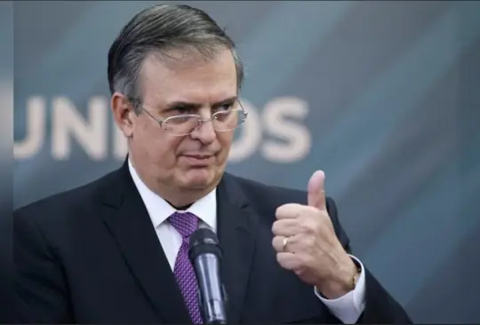 El excanciller Marcelo Ebrard le dijo que no a MC. 