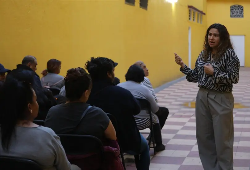 Estoy convencida de que es necesario mejorar la salud p&uacute;blica, destac&oacute; Caty Monreal.