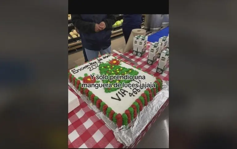 Encendido del árbol navideño de Walmart (TikTok)