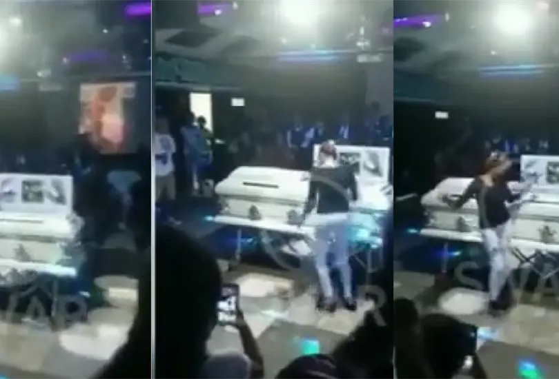 Este funeral en plena discoteca gener&oacute; controversia en redes sociales.