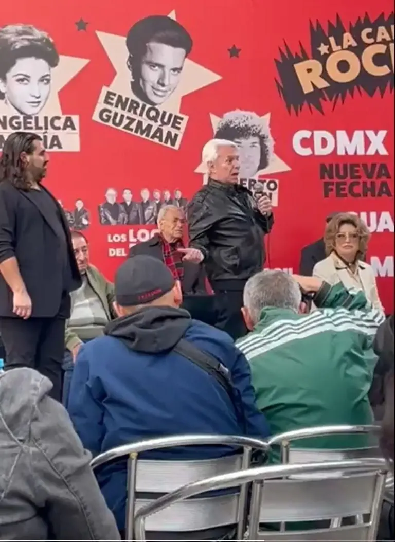 Enrique Guzmán explota contra la prensa - Tomada de video