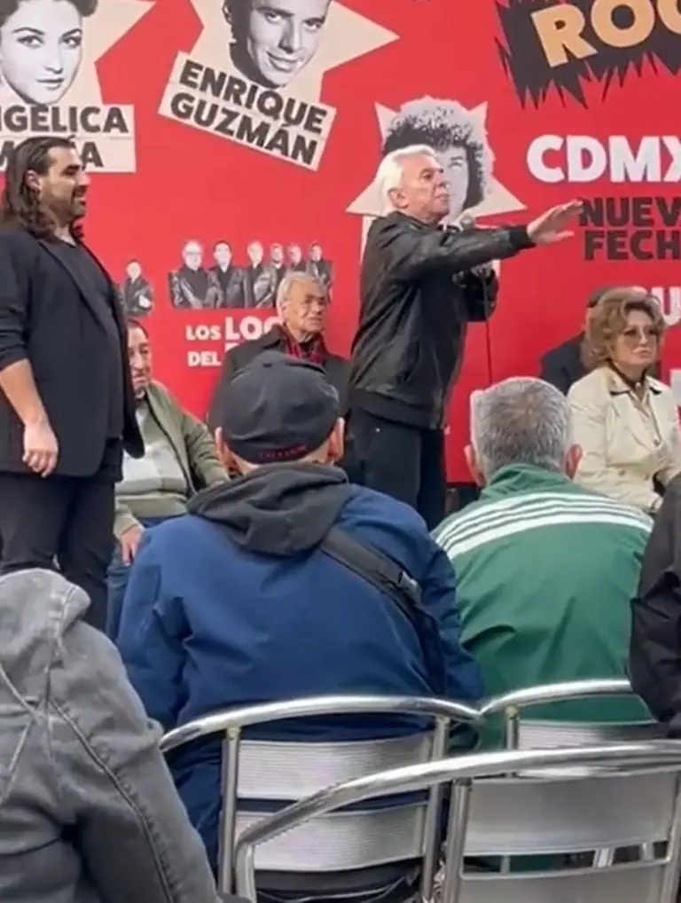 Enrique Guzmán explota contra la prensa - Tomada de video