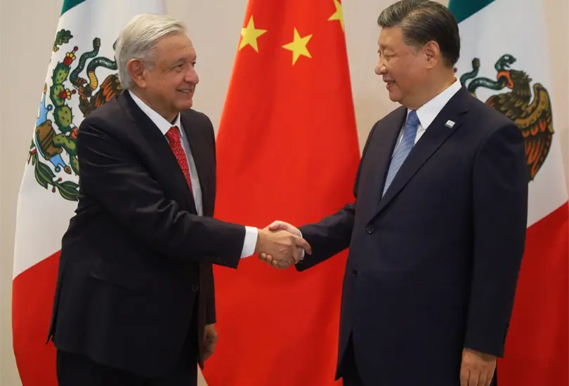 El presidente de China, Xi Jinping, felicit&oacute; a AMLO por el progreso de M&eacute;xico bajo su gesti&oacute;n. 