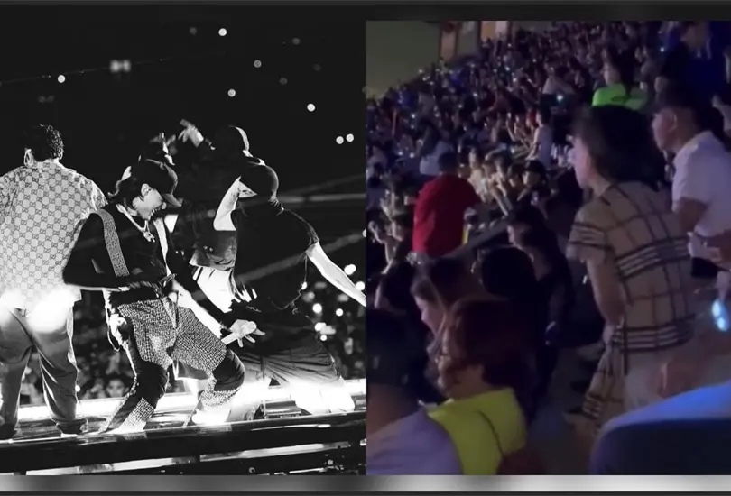 El pequeño disfruto al máximo su concierto. El pequeño disfruto al máximo su concierto.