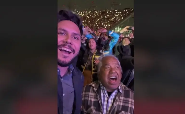 Abuelito en el concierto de Paul McCartney (TikTok)