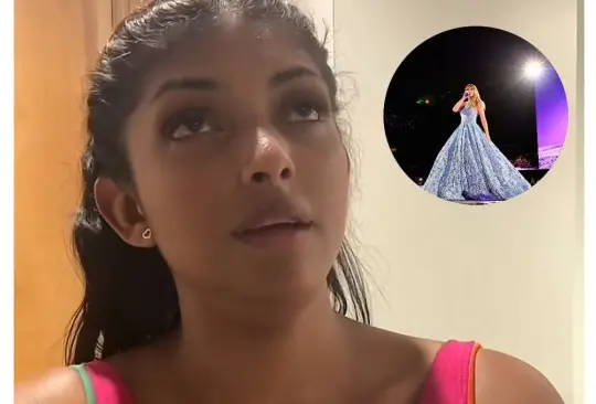Con voz temblorosa relata su experiencia en el show de Taylor Swift en Brasil Con voz temblorosa relata su experiencia en el show de Taylor Swift en Brasil