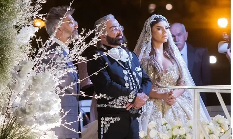 Fotos: Así fue la boda de Vicente Fernández Jr. y Mariana González Créditos: IG