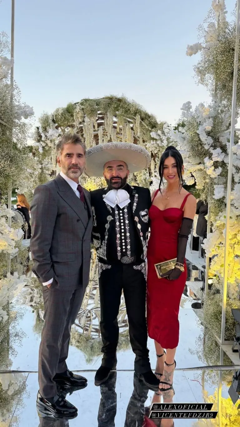 Fotos: Así fue la boda de Vicente Fernández Jr. y Mariana González Créditos: IG