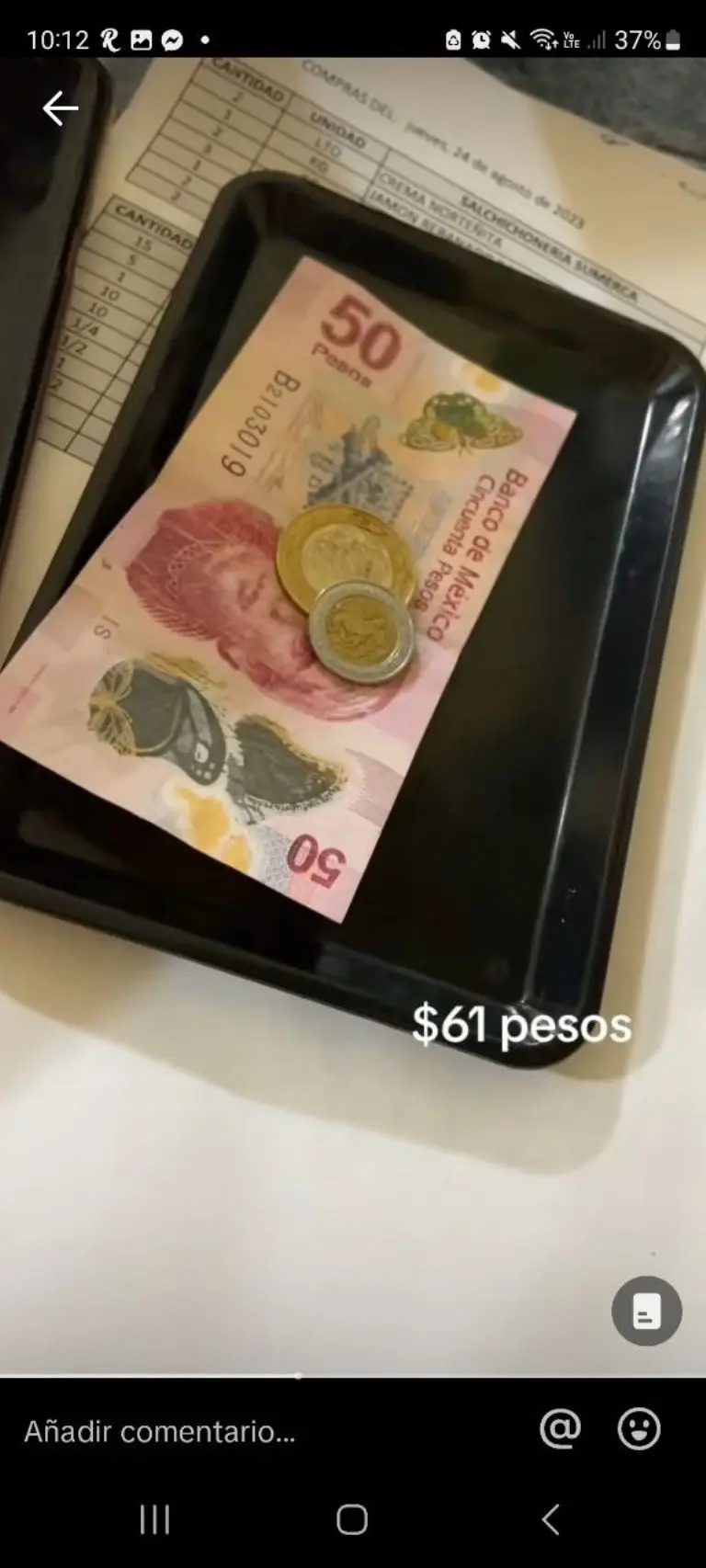 Mesera revela cuánto gana de propinas - Tomada de video