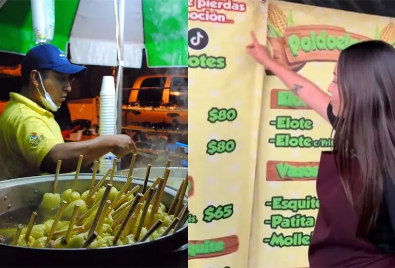 Exhiben enga&ntilde;o en puesto de elotes. Imagen ilustrativa. 