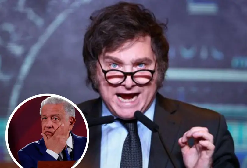 Javier MIlei insult&oacute; a AMLO y a sus seguidores, a los que calific&oacute; como 