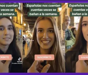 ¡De nuevo los europeos! Mujeres confiesan que se bañan tres veces a la semana