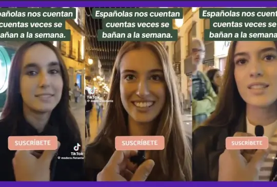 ¡De nuevo los europeos! Mujeres confiesan que se bañan tres veces a la semana