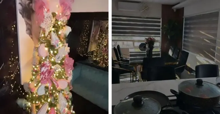 La casa de Karely Ruiz ya está adornada de Navidad. (IG, Karely Ruiz)