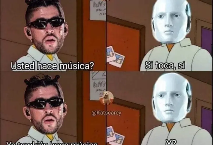 Bad Bunny protagoniza los memes por el d&iacute;a del m&uacute;sico