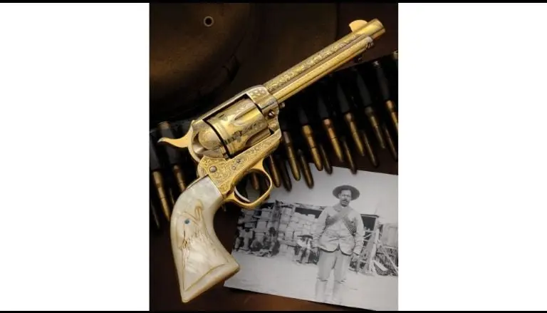 Revolver de Pancho Villa. Fuente: Rock Island Auction
