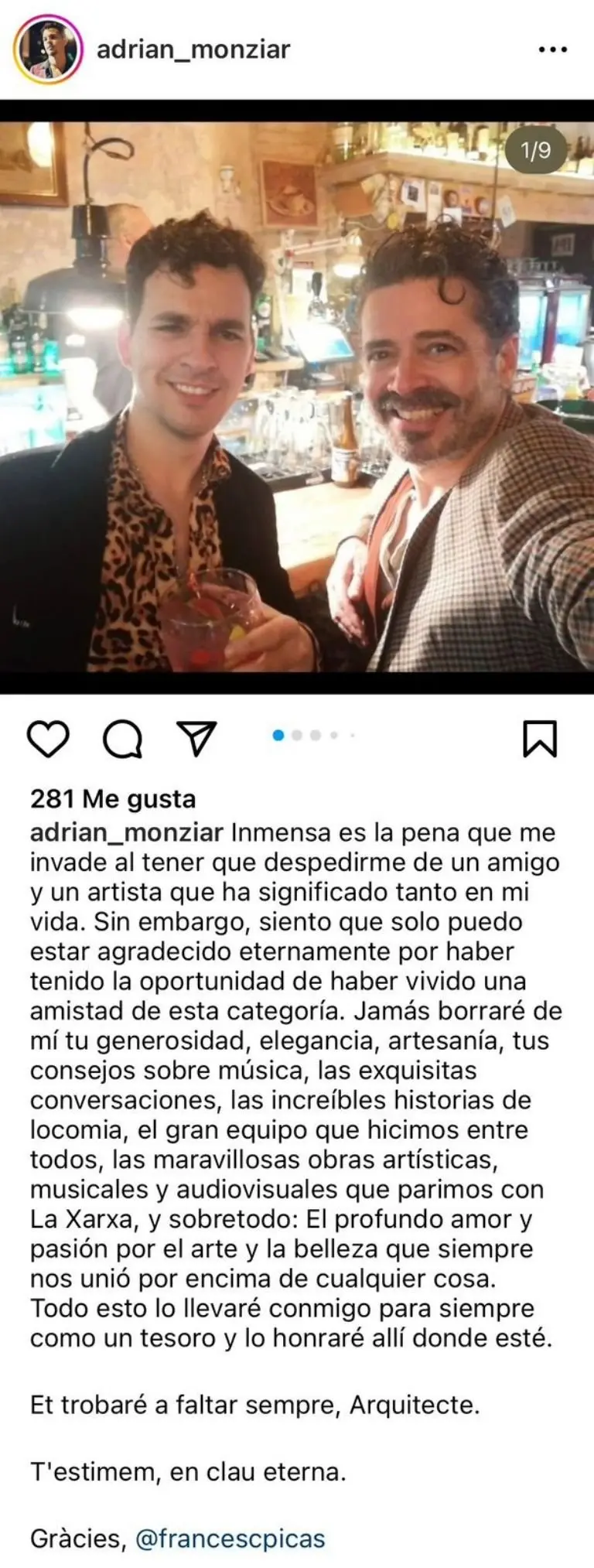 Adrian Monziar vía Instagram