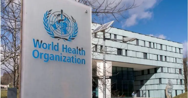 Organización Mundial de la Salud. Fuente: OMS