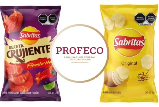 ¿Papas Sabritas son saludables o representan un riesgo? Esto dice Profeco