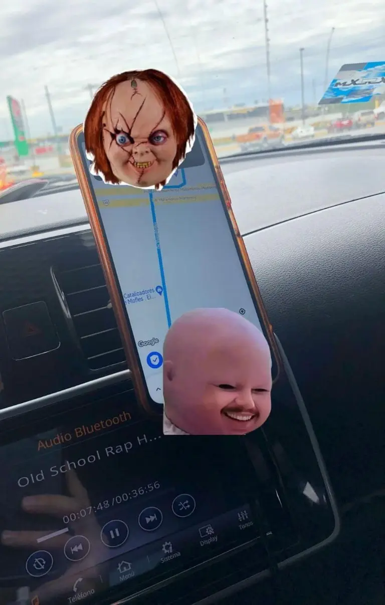 Madre envía a su bebé en taxi de desconocido para no ver a su ex -Tomada de Facebook
