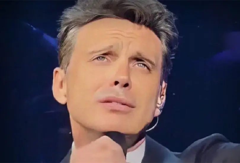 Luis Miguel se manifiesta tras caída. Luis Miguel se manifiesta tras caída.