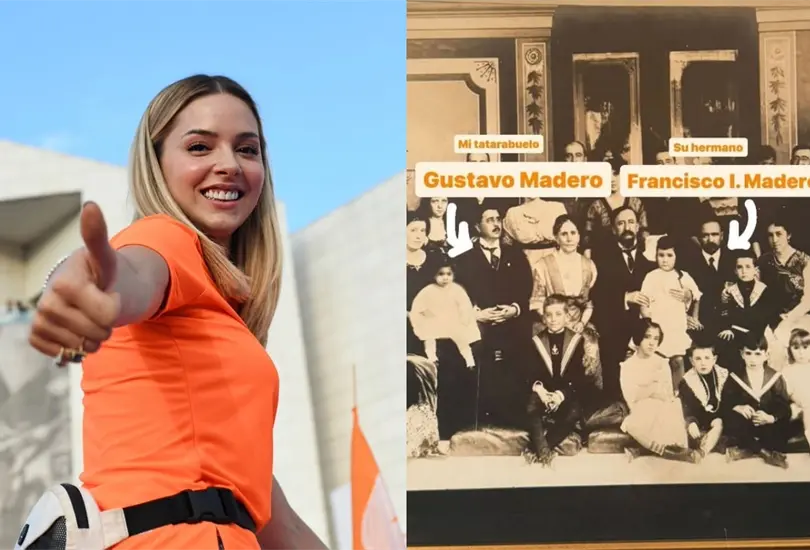 Mariana Rodr&iacute;guez, la influencer y esposa de Samuel Garc&iacute;a, volvi&oacute; a presumir su parentesco con una figura emblem&aacute;tica de la historia mexicana: el expresidente Francisco I. Madero, a quien asegura tener como tatarat&iacute;o.