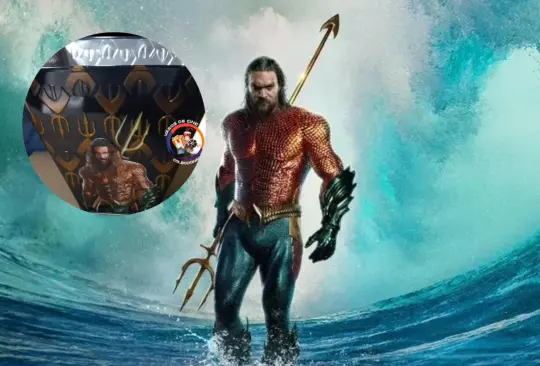 En redes sociales se filtraron imágenes de la nueva palomera de Aquaman y el Reino Perdido de Cinépolis En redes sociales se filtraron imágenes de la nueva palomera de Aquaman y el Reino Perdido de Cinépolis
