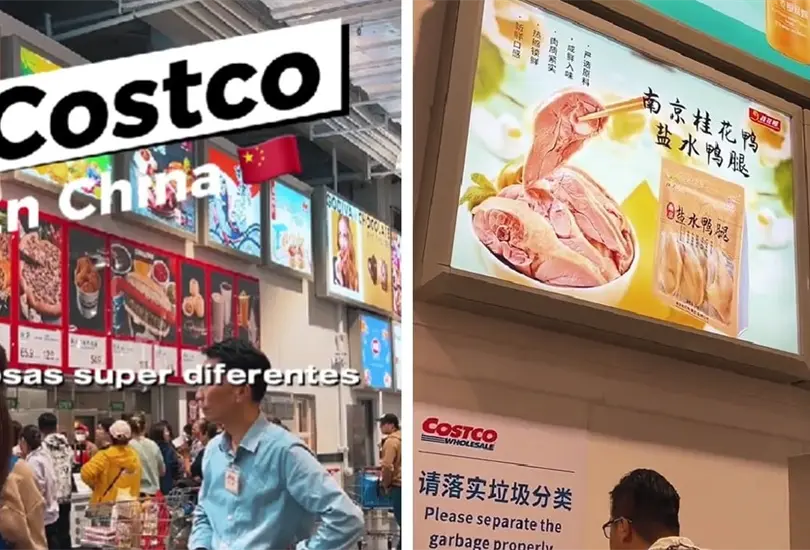 Mexicano muestra c&oacute;mo es un Costco en China