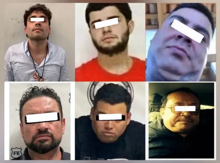 Guerra del fentanilo: líderes detenidos del CJNG y 'Los Chapitos' Créditos: Especial
