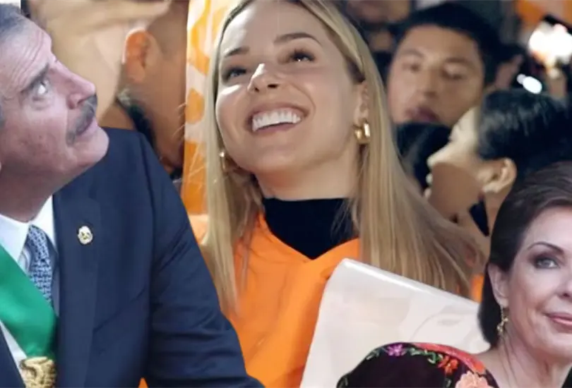 Vicente Fox reaparece tras cierre de su cuenta y Mariana Rodr&iacute;guez se burla. 