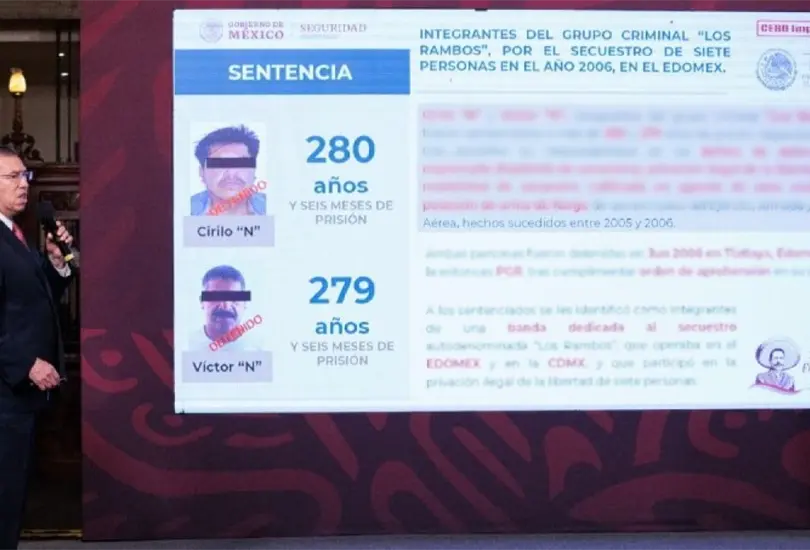 Sentencian a 280 a&ntilde;os de prisi&oacute;n a hombre en M&eacute;xico. 