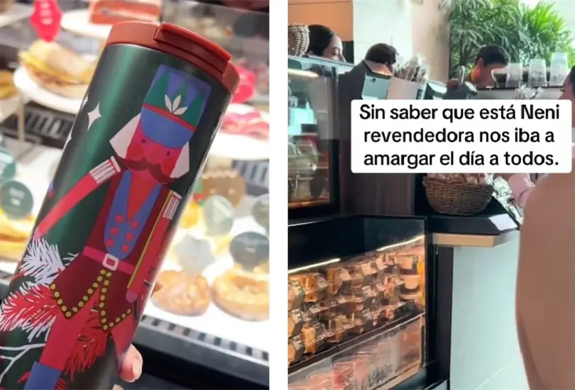 Exponen a revendedora de vasos de Starbucks