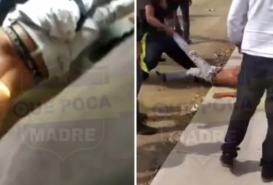 Golpean a ladrón que se subió a robar a transporte en Valle de Chalco. Golpean a ladrón que se subió a robar a transporte en Valle de Chalco.
