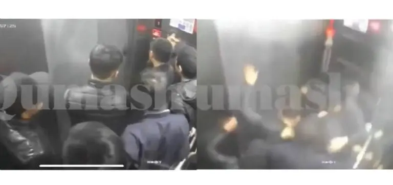 Ascensor con ocho personas adentro cae de noveno piso Créditos: SS