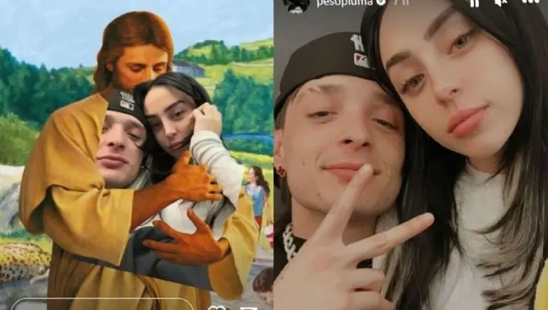 Peso Pluma y Nicki Nicole confirmaron su romance. Foto: Instagram.