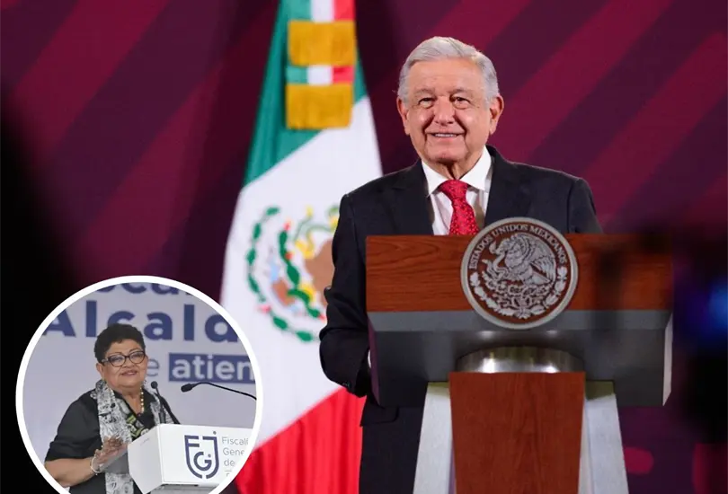 AMLO exalt&oacute; el trabajo de Ernestina Godoy. 