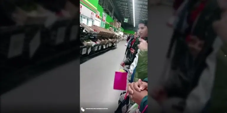 Los empleados de Aurrerá tuvieron su fiesta. Foto: captura de pantalla.