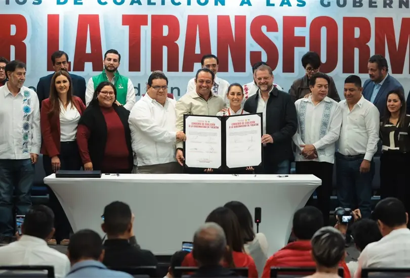 Elecciones 2024: ¿En qué estados habrá alianza de Morena con el PT y PVEM? Elecciones 2024: ¿En qué estados habrá alianza de Morena con el PT y PVEM?