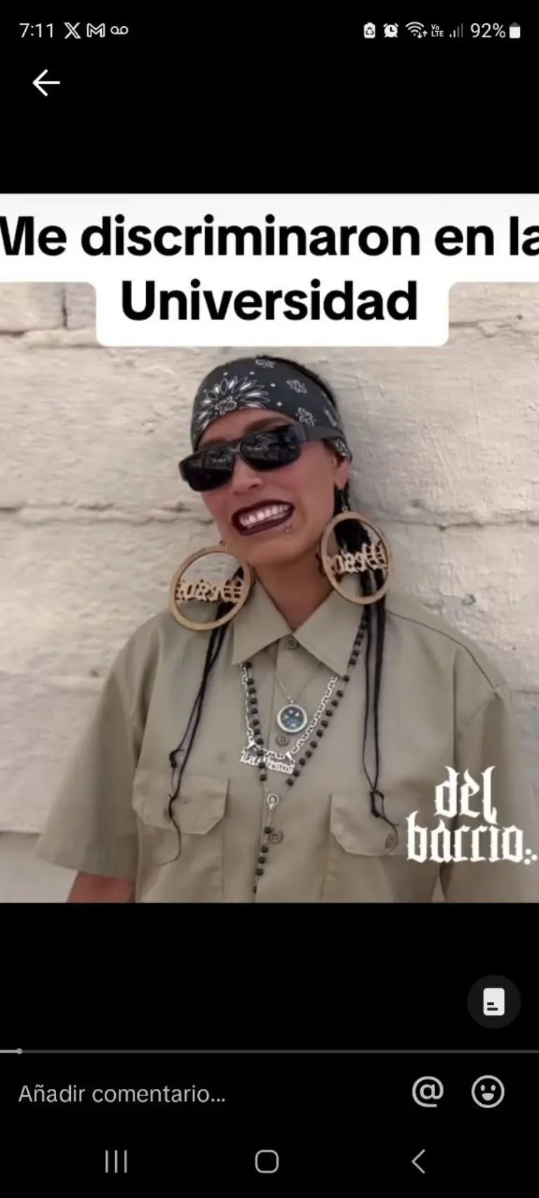 Joven acusa discriminación por estilo cholo - Tomada de video