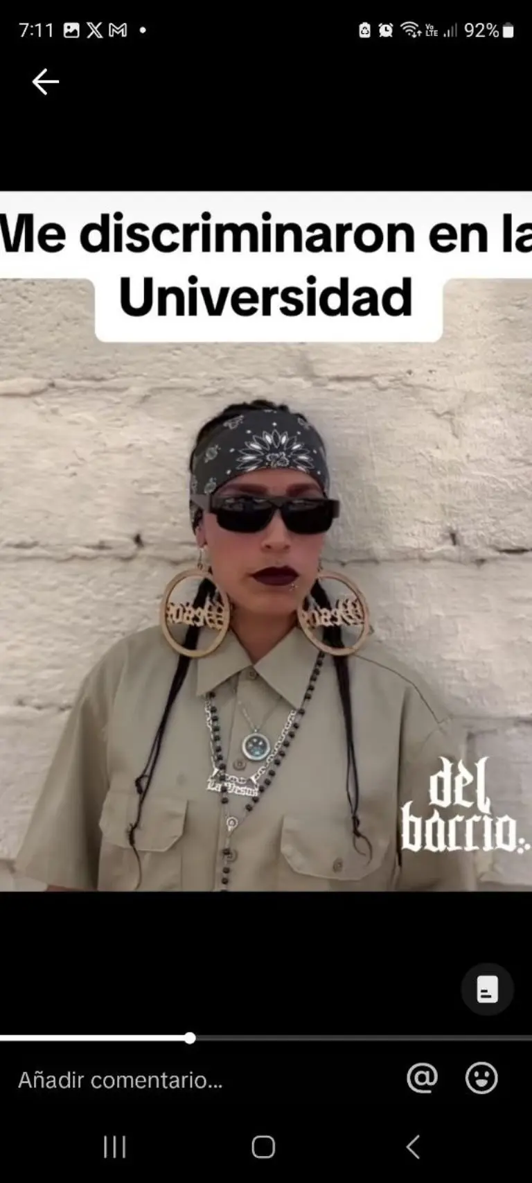 Joven acusa discriminación por estilo cholo - Tomada de video